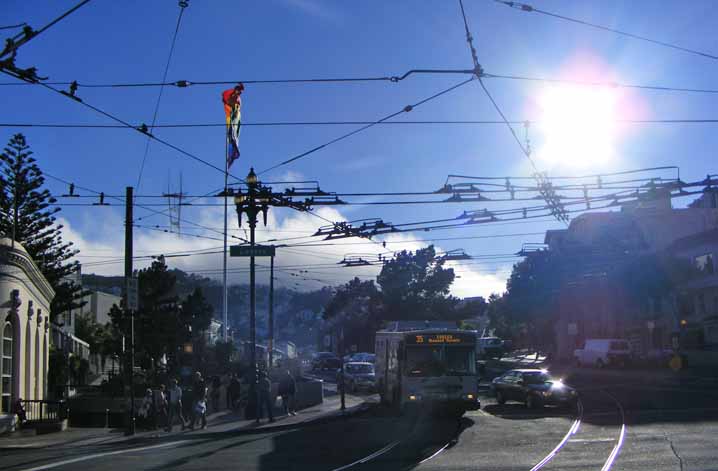 San Francisco MUNI Orion VII hybrid 8519